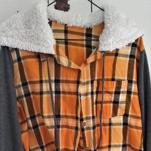 Fleece Lined Hood/ Jacket